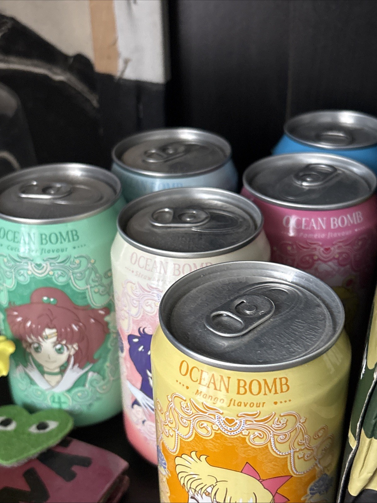 Ocean Bomb flavored water Sailor Moon Crystal pomelo strawberry lychee pear RARE Ocean Bomb flavored water Sailor Moon Crystal pomelo strawberry lychee pear RARE