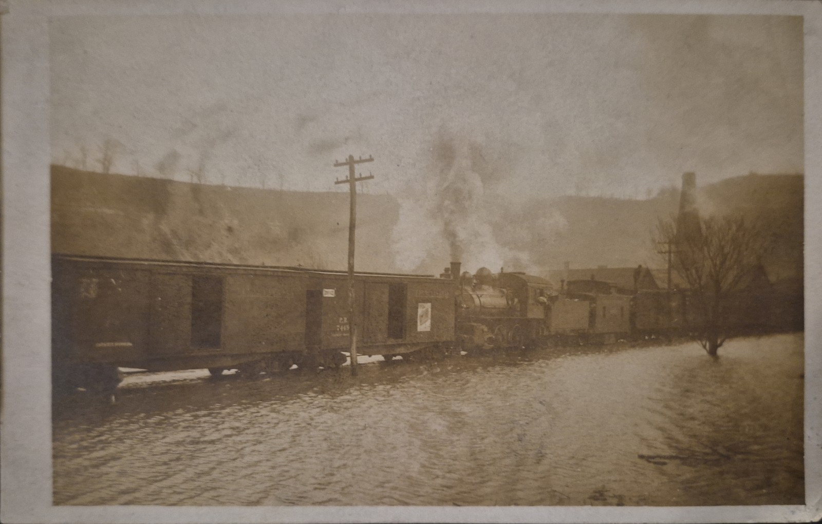 RPPC PRR? Pennsylvania? Railroad Steam Locomotive Real Photo Postcard UDB c1905 RPPC PRR? Pennsylvania? Railroad Steam Locomotive Real Photo Postcard UDB c1905