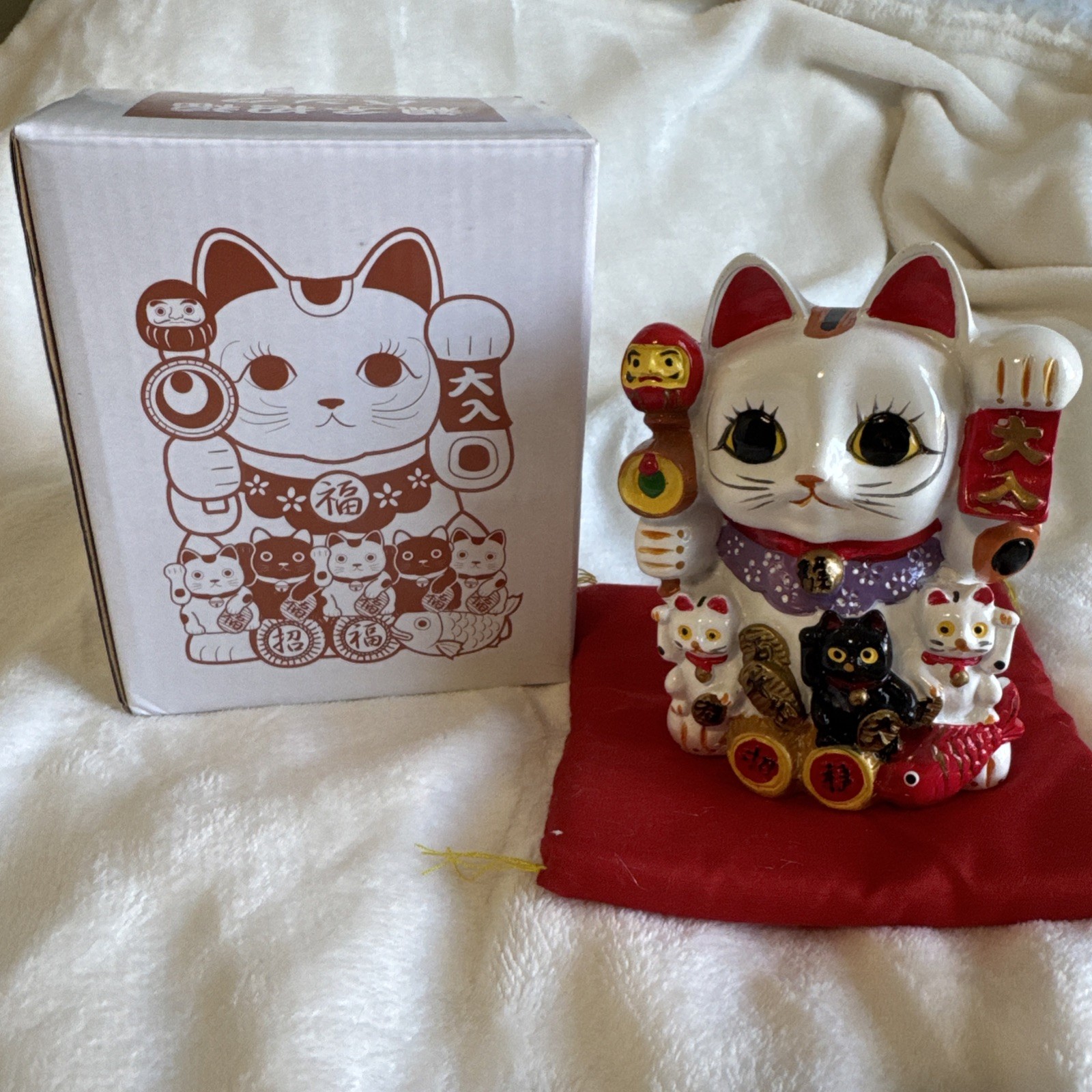 Vintage JAPANESE MANEKI NEKO 