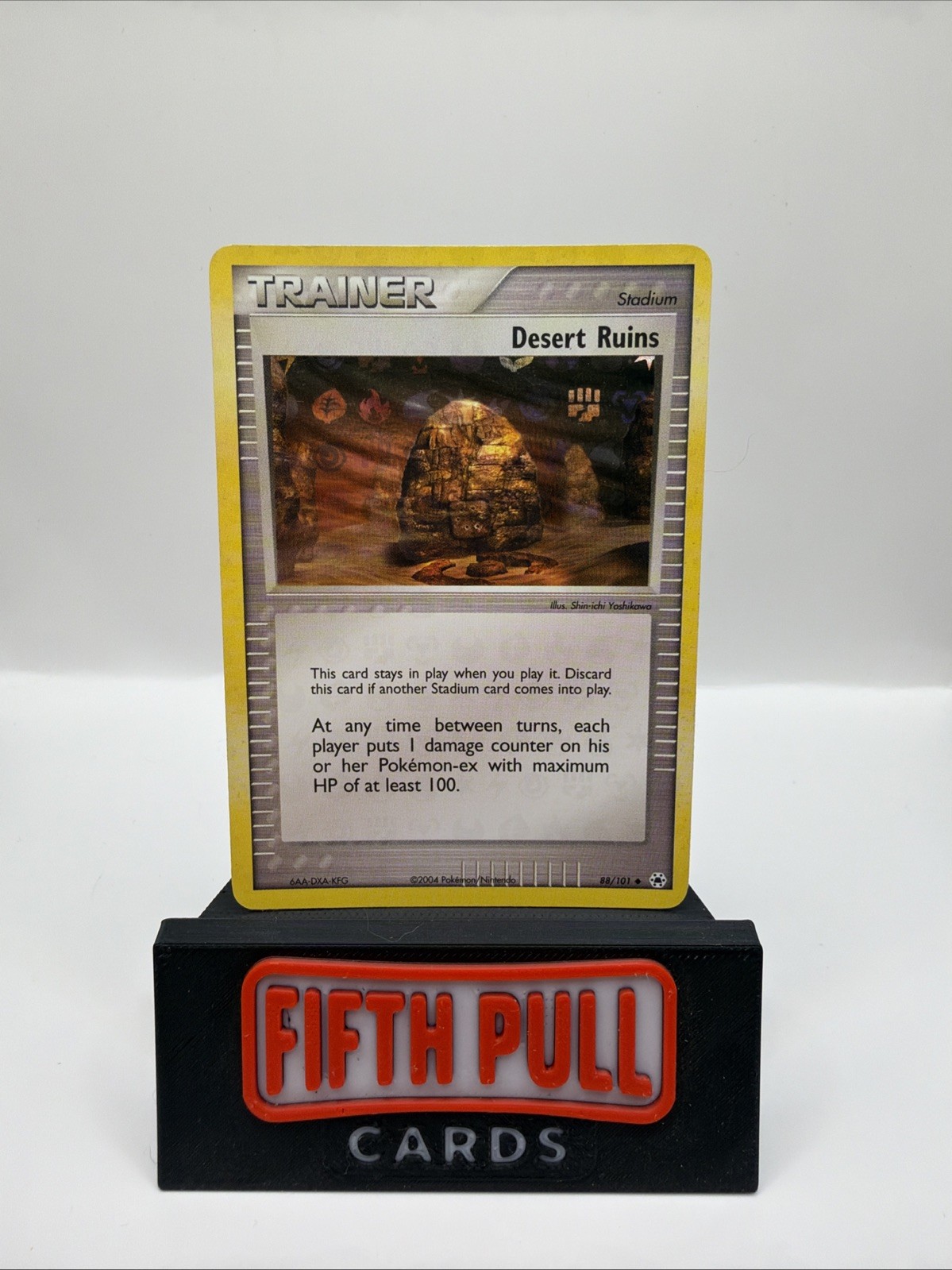 Pokemon Card Desert Ruins 88/101 EX Hidden Legends Reverse Holo LP Pokemon Card Desert Ruins 88/101 EX Hidden Legends Reverse Holo LP