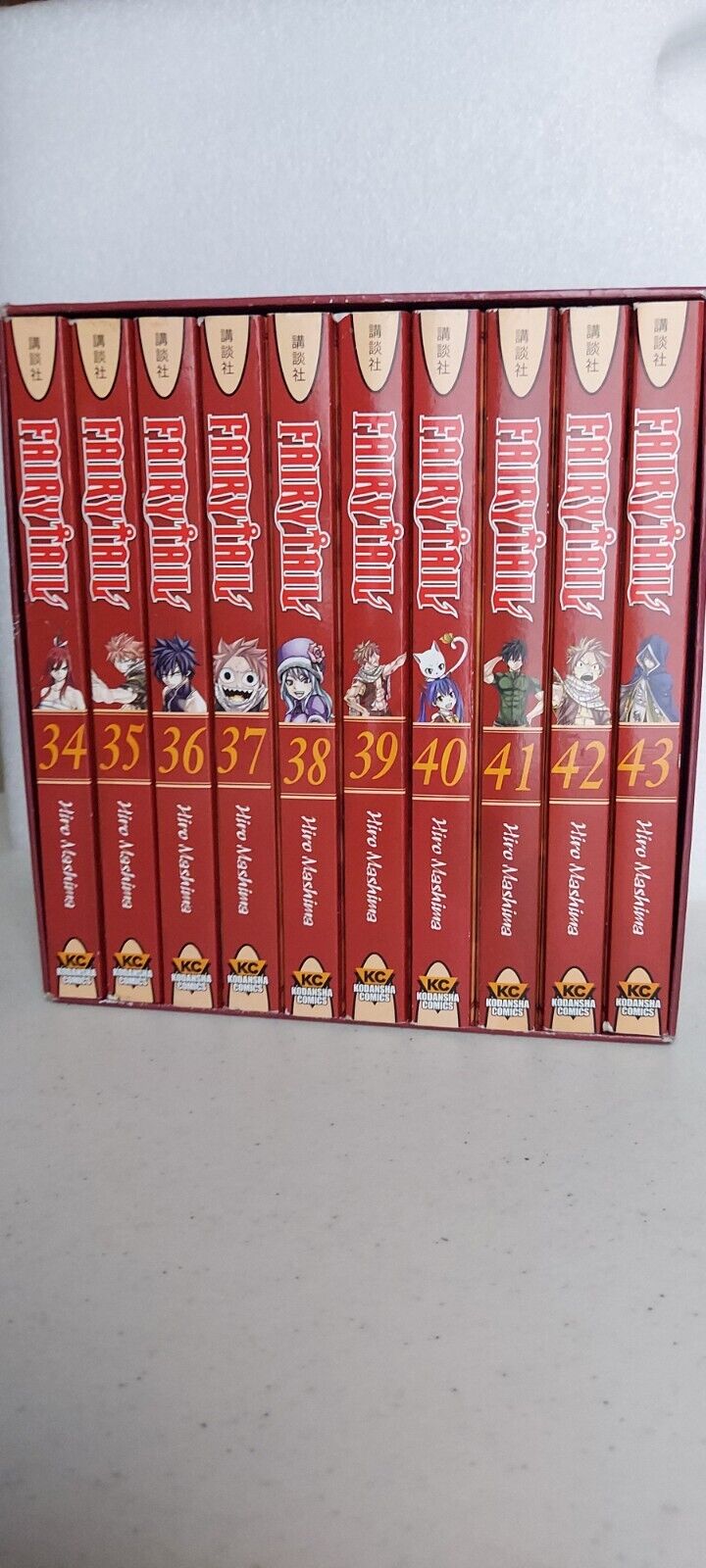 Fairy Tail Manga 34-43