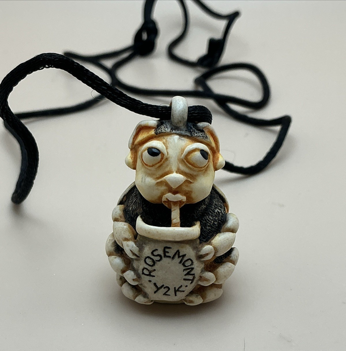 Harmony Kingdom 2000 Rosemont Bumbles Pendant, Signed Peter C Harmony Kingdom 2000 Rosemont Bumbles Pendant, Signed Peter C