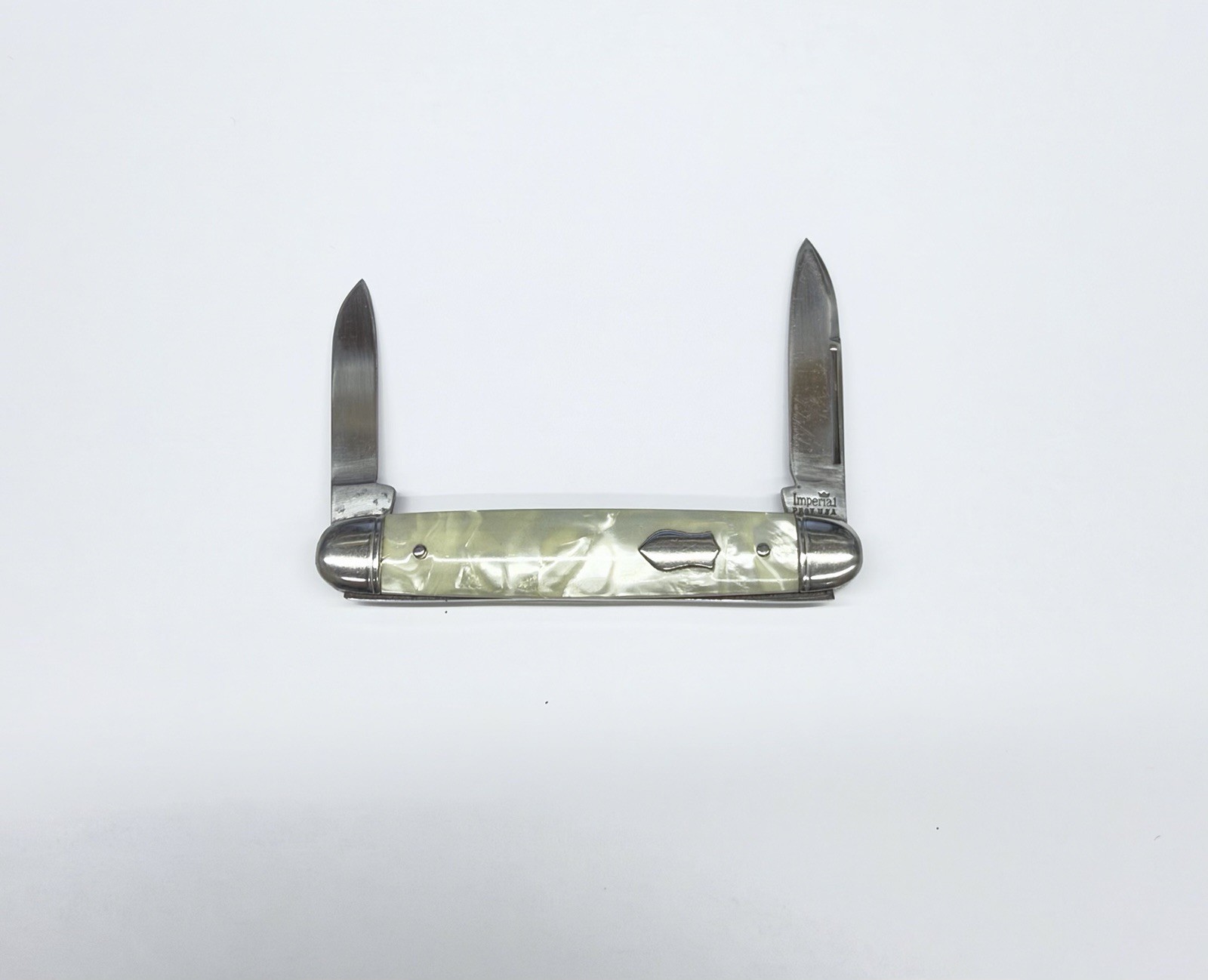 VINTAGE 1946-1956 IMPERIAL PROV USA 2 BLADE PEARL POCKET KNIFE