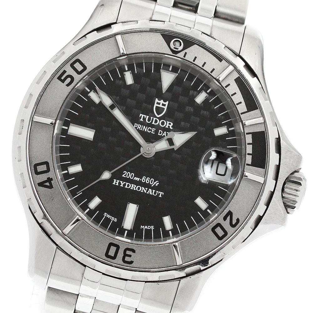 TUDOR Hydronaut Date 85190P Automatic Black Dial 37mm Men's Watch Authentic TUDOR Hydronaut Date 85190P Automatic Black Dial 37mm Men's Watch Authentic