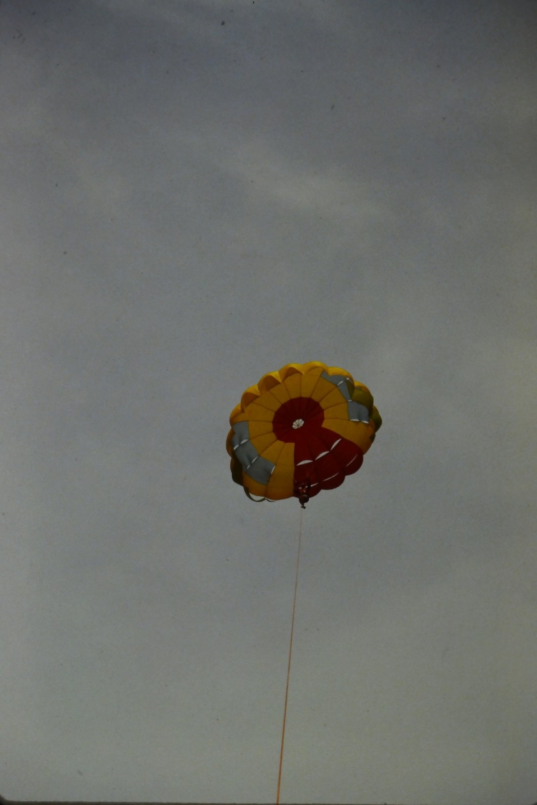 c1980\'s Kodachrome 35mm Slide, Parasailing Parachute Gray Sky Ocean Water c1980\'s Kodachrome 35mm Slide, Parasailing Parachute Gray Sky Ocean Water