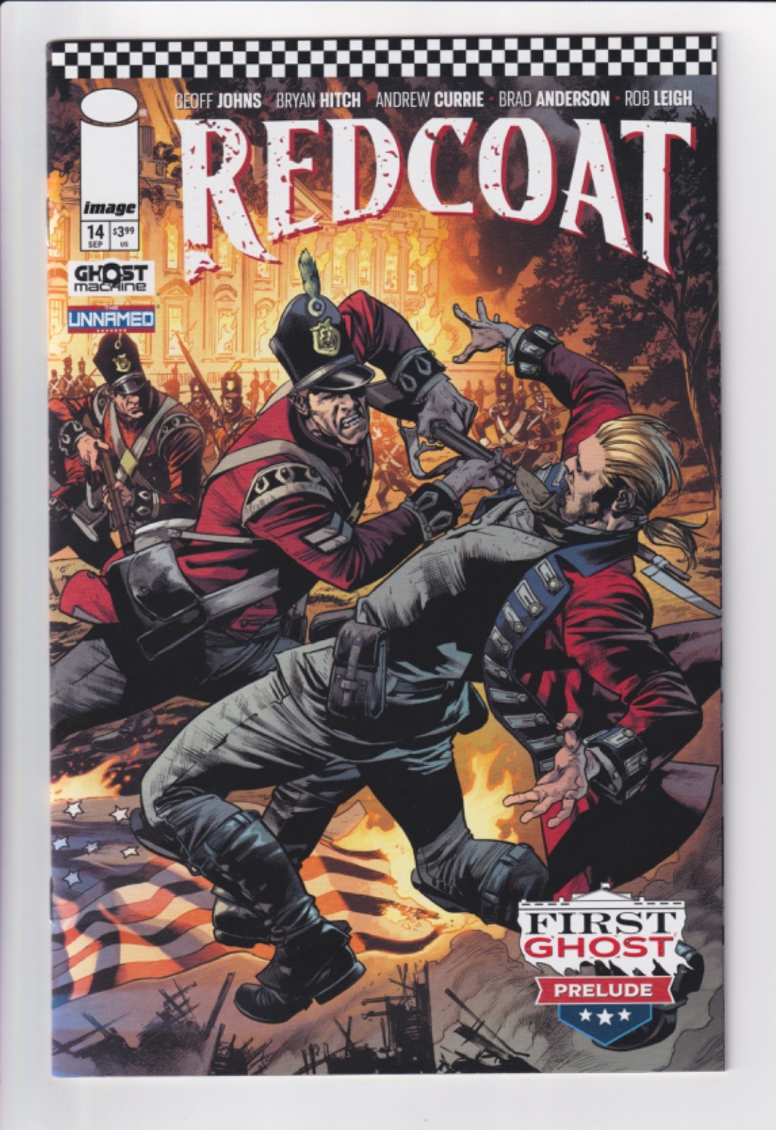 REDCOAT #14 NM 9/10/25 Geoff Johns Image A-Z single