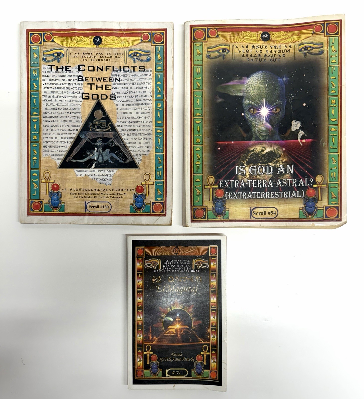 Dr Malachi Z York Nuwaubian Books Lot #94 #130 #171 3 Book Set