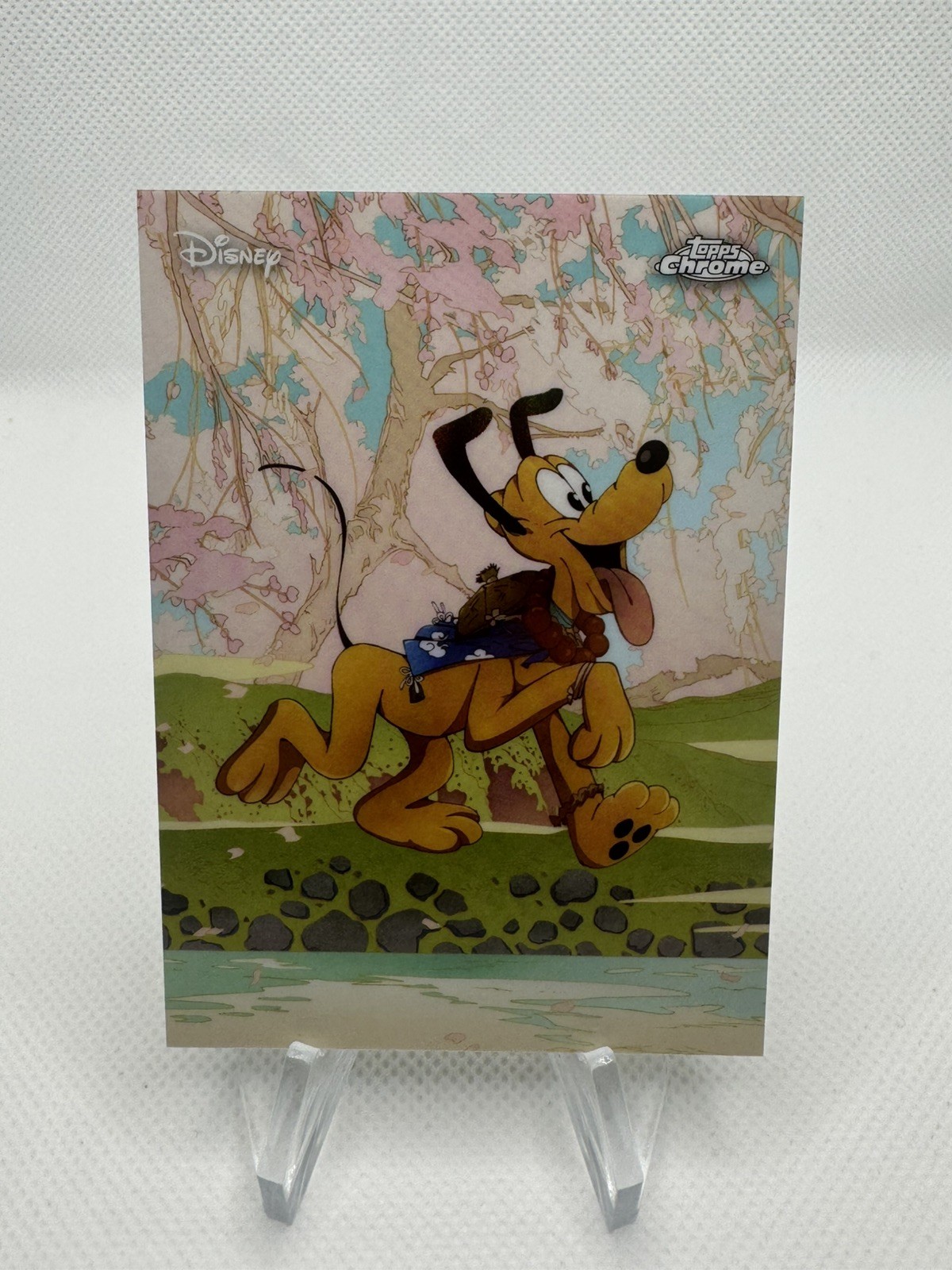 Topps Chrome Disney 2026 Ukiyo-e Insert Pluto UK-6 SSP CASE HIT