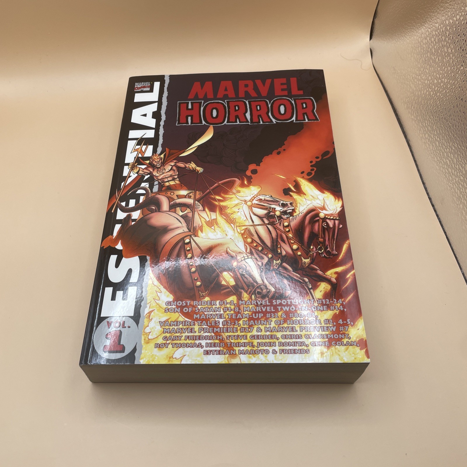 ESSENTIAL Marvel Horror Softcover Comic Book VOL 1 ESSENTIAL Marvel Horror Softcover Comic Book VOL 1