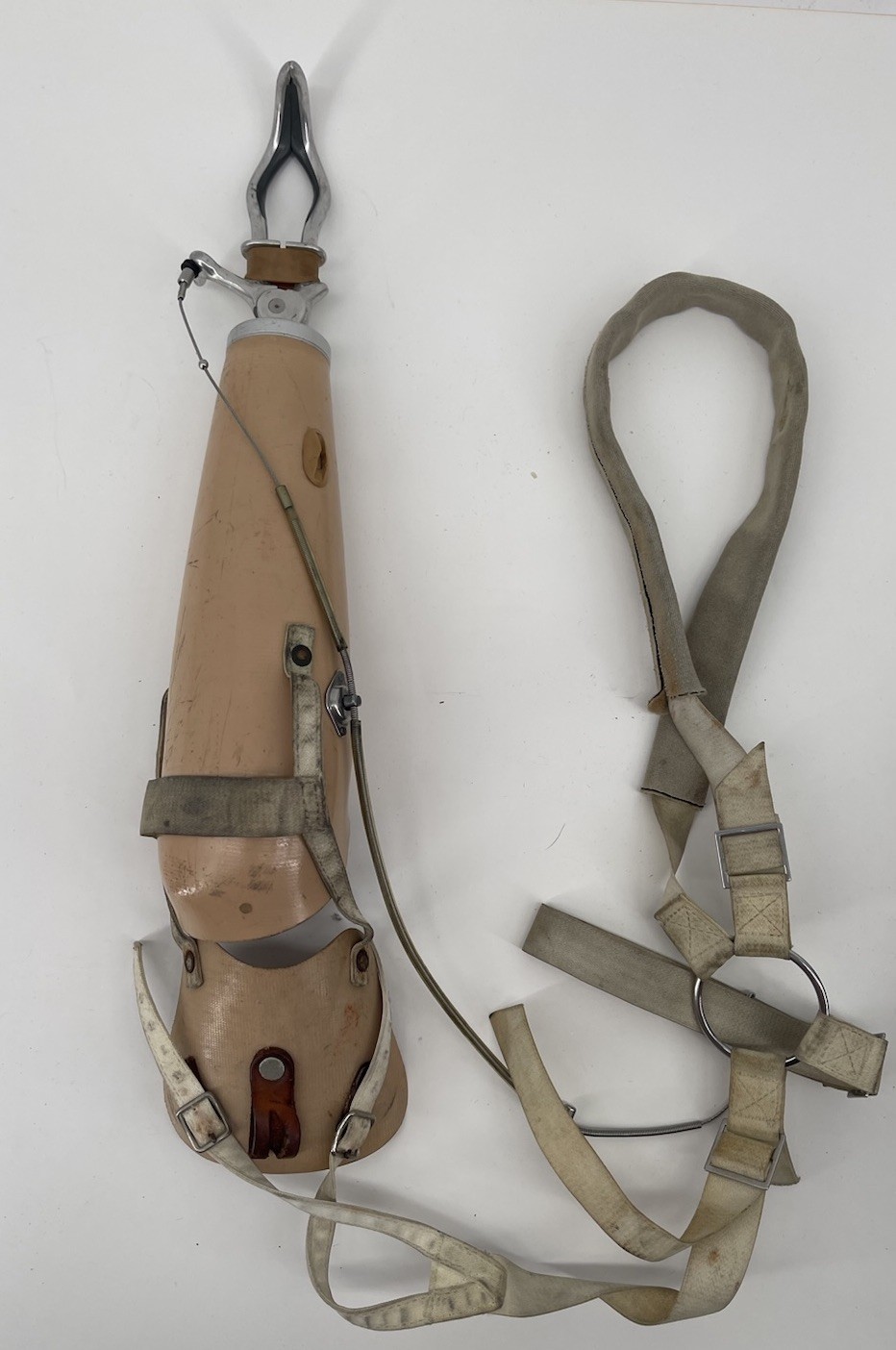 Vintage Dorrance Arm Hook Hand & Harness Vintage Dorrance Arm Hook Hand & Harness