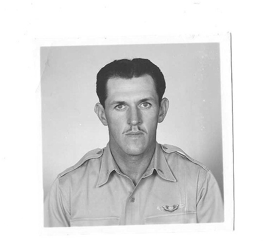 VTG B&W Small Official Photograph Air Force Identified Officer VTG B&W Small Official Photograph Air Force Identified Officer