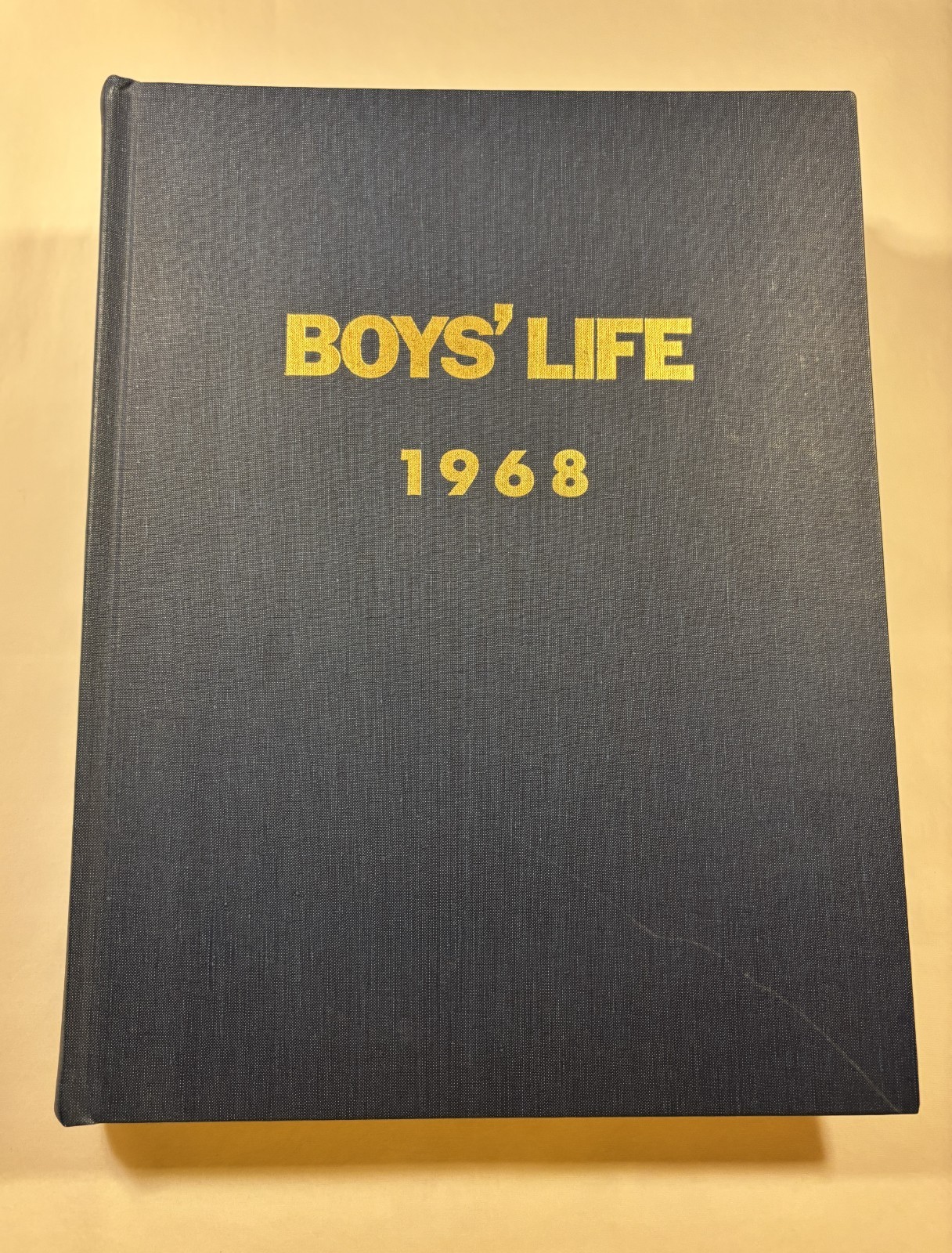 1968 BOY SCOUTS OF AMERICA BOYS' LIFE MAGAZINES HARDBOUND BOOK ~ COMPLETE