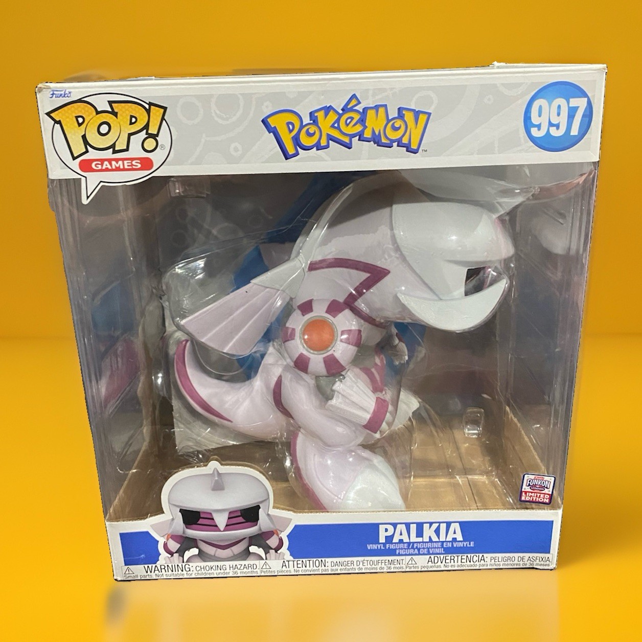 NEW Funko Pop JUMBO Pokemon # 997 PALKIA FUNKON LONDON 2024 LIMITED EDITION NEW Funko Pop JUMBO Pokemon # 997 PALKIA FUNKON LONDON 2024 LIMITED EDITION