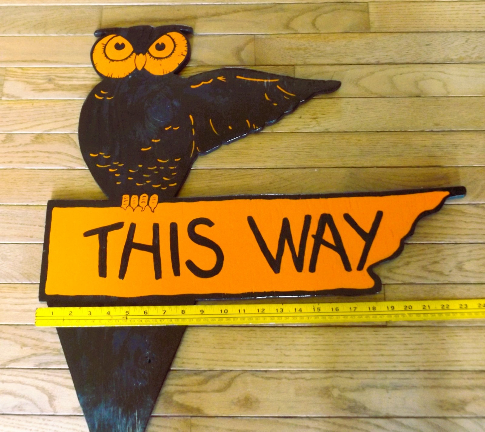 VINTAGE HALLOWEEN OOAK ARTIST MADE WOOD SIGN PARTY DECORATION MUST SEE #3 VINTAGE HALLOWEEN OOAK ARTIST MADE WOOD SIGN PARTY DECORATION MUST SEE #3