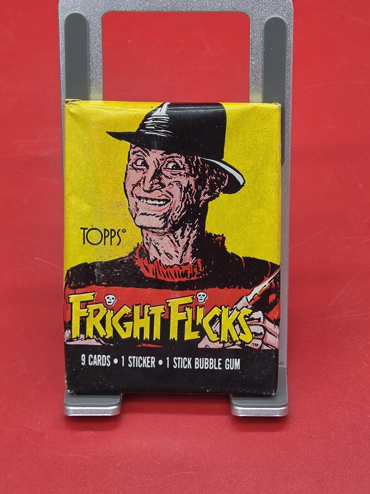 1987 Topps Fright Flicks Wax Pack ONE Single Pack New Sealed