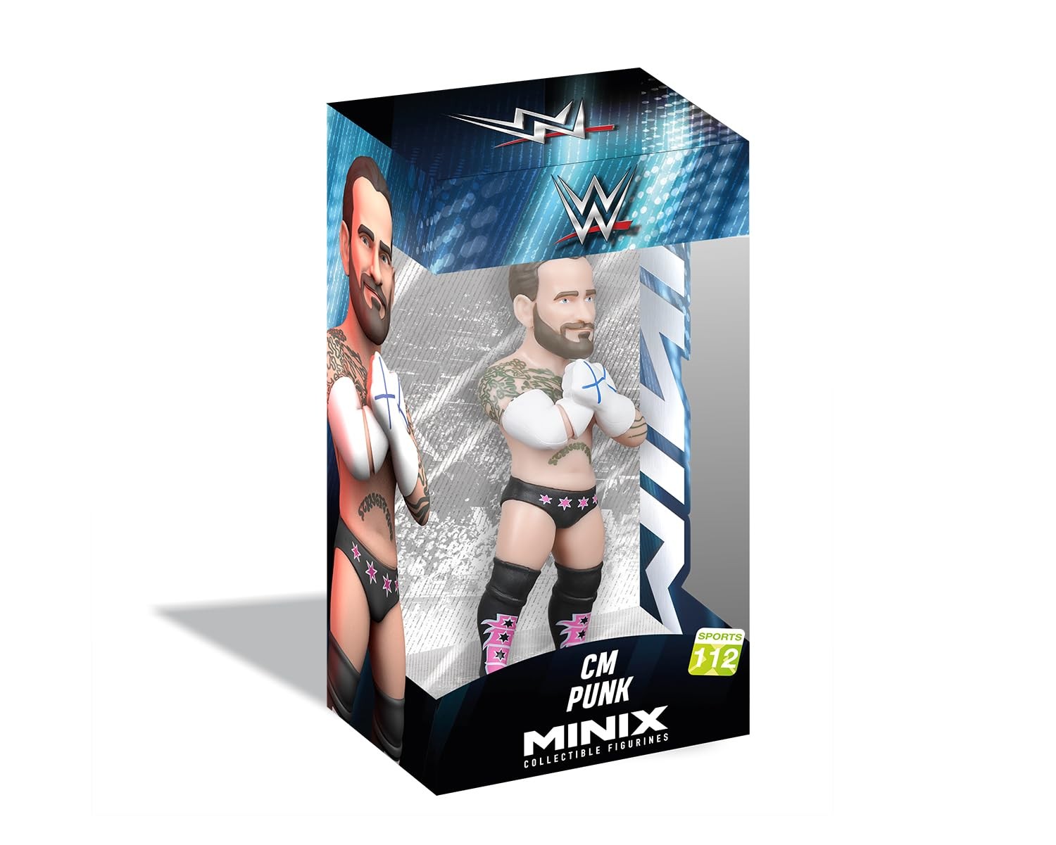 Minix WWE CM Punk Collectible Figurines #112