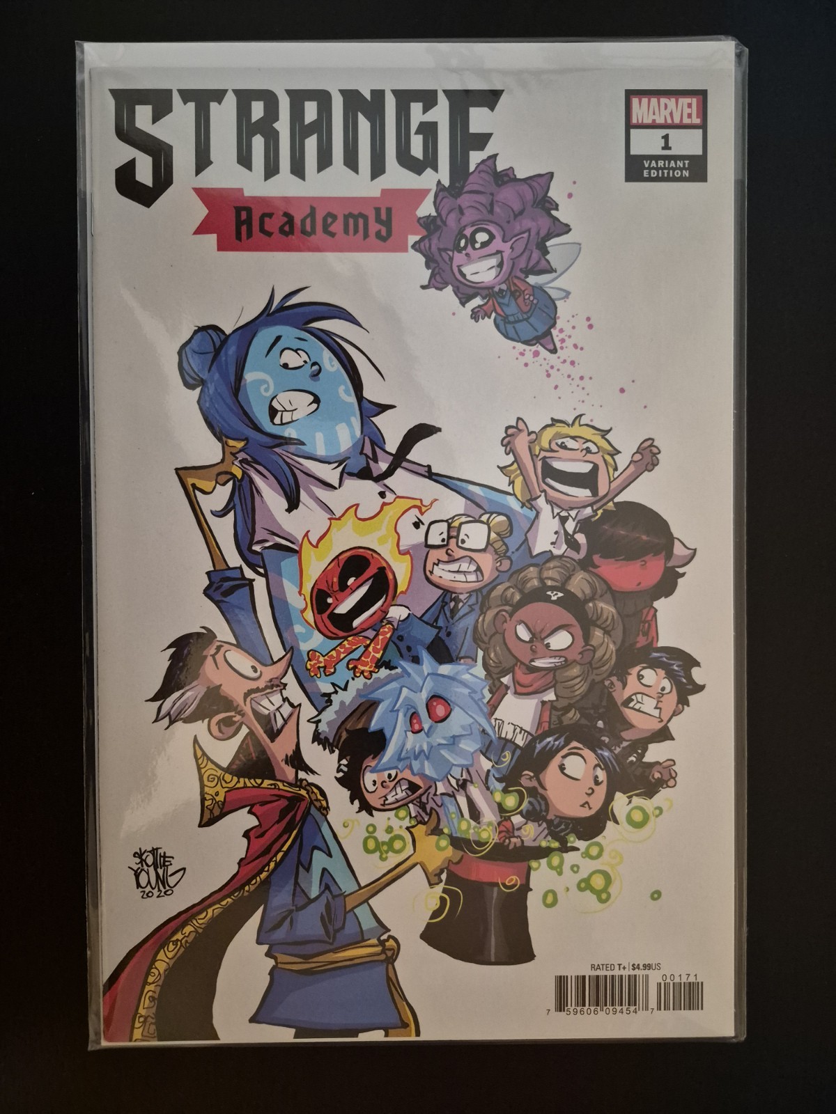 Strange Academy #1 Marvel Comics 2020 Skottie Young Variant Cover Modern Age