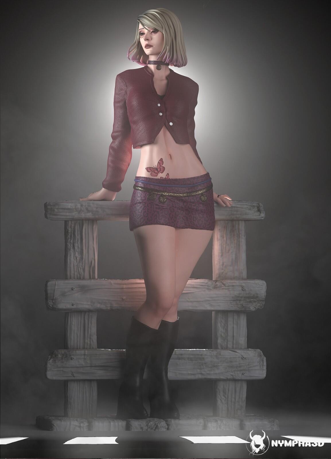 Maria | Silent Hill | High Quality Unpainted Resin Garage Kit 1:6