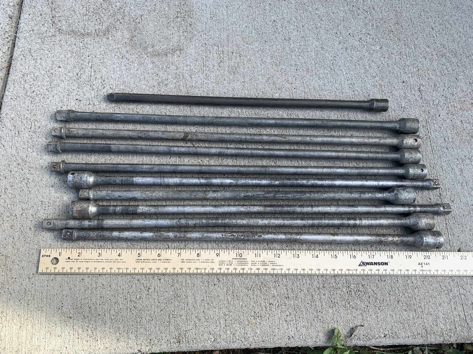 Large Lot Plomb/Plvmb/Plumb/Williams/Wright/Bonney Socket Extensions Vintage Large Lot Plomb/Plvmb/Plumb/Williams/Wright/Bonney Socket Extensions Vintage