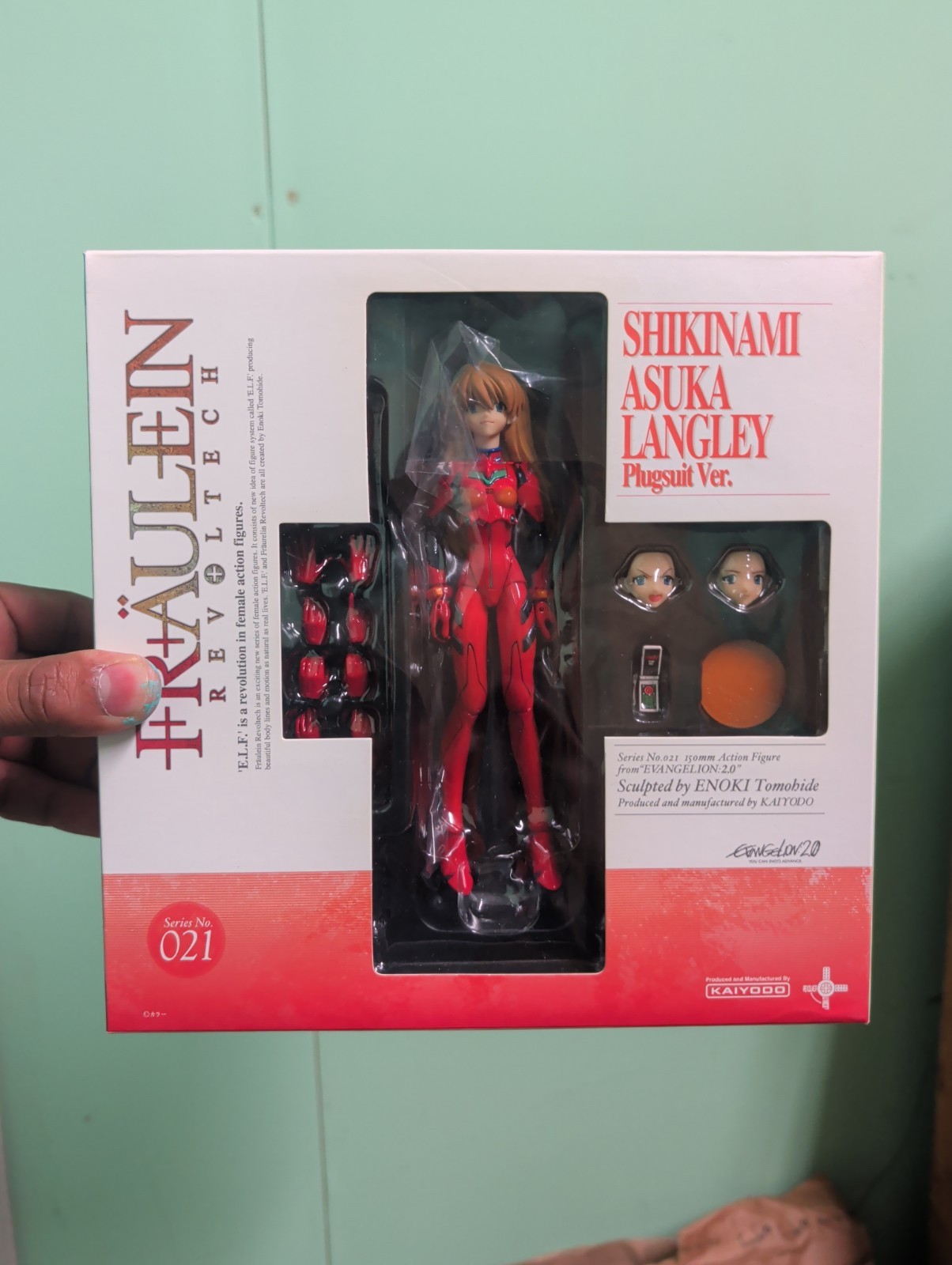 Kaiyodo Fraulein Revoltech Evangelion 2.0 Shikinami Asuka Langley Figure