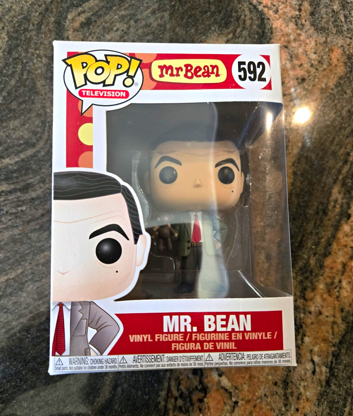 Funko Pop Television Vinyl Mr. Bean #592 Pop Vinyl Figure Standard Size