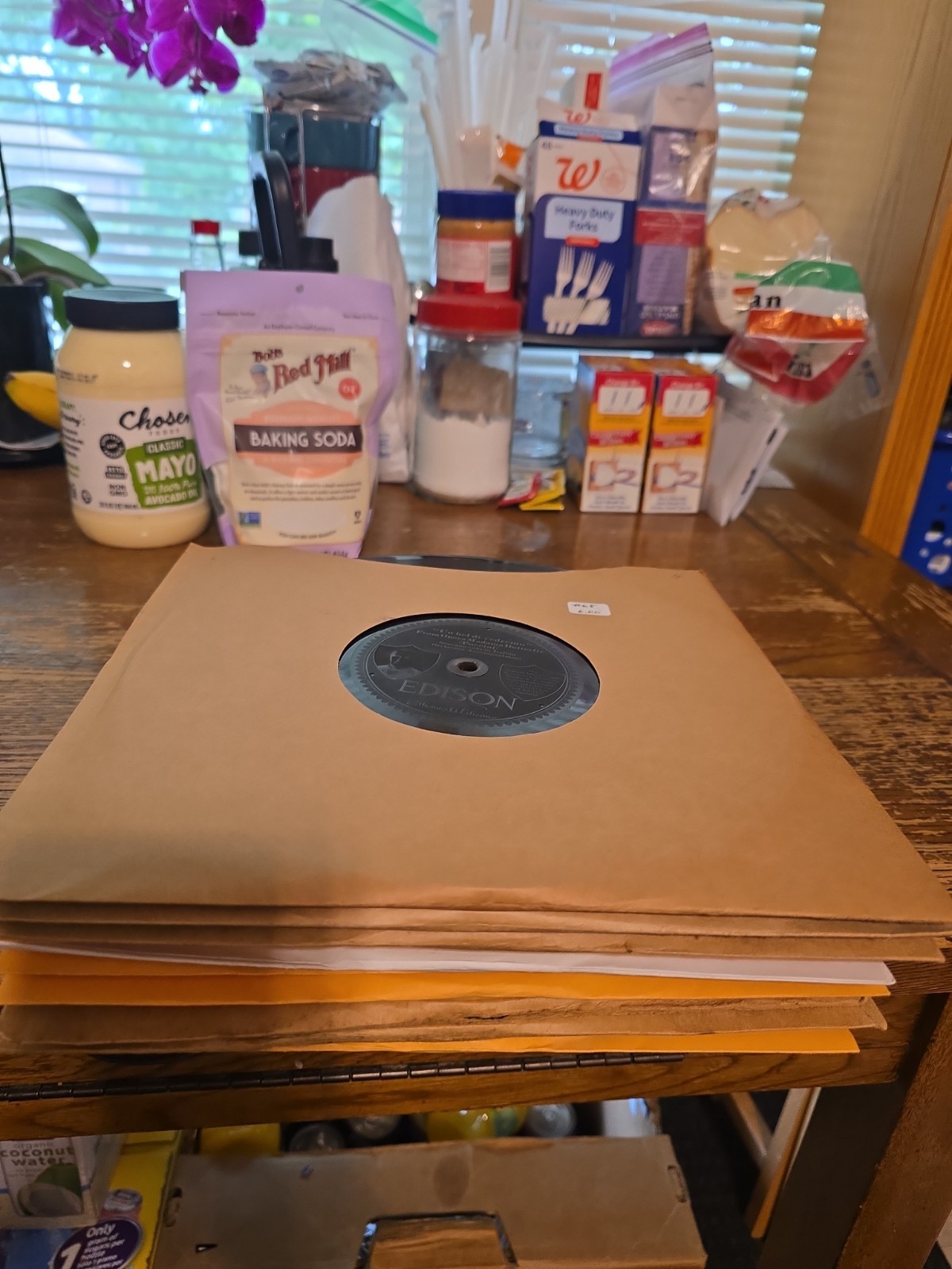Lot Of 10 Edison Disc Records My Lady Of The Telephone- Un Bel Di Vedremo And+8