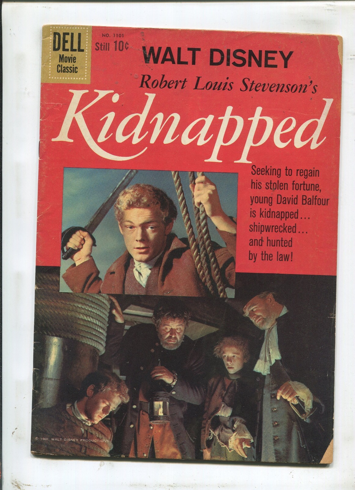 ROBERT LOUIS STEVENSON'S KIDNAPPED #1101 - (6.0) 1960