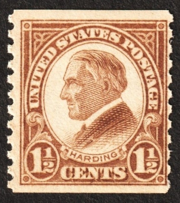 1925 Warren G. Harding  100 year old 1 1/2 Cent US Postage Stamp MINT