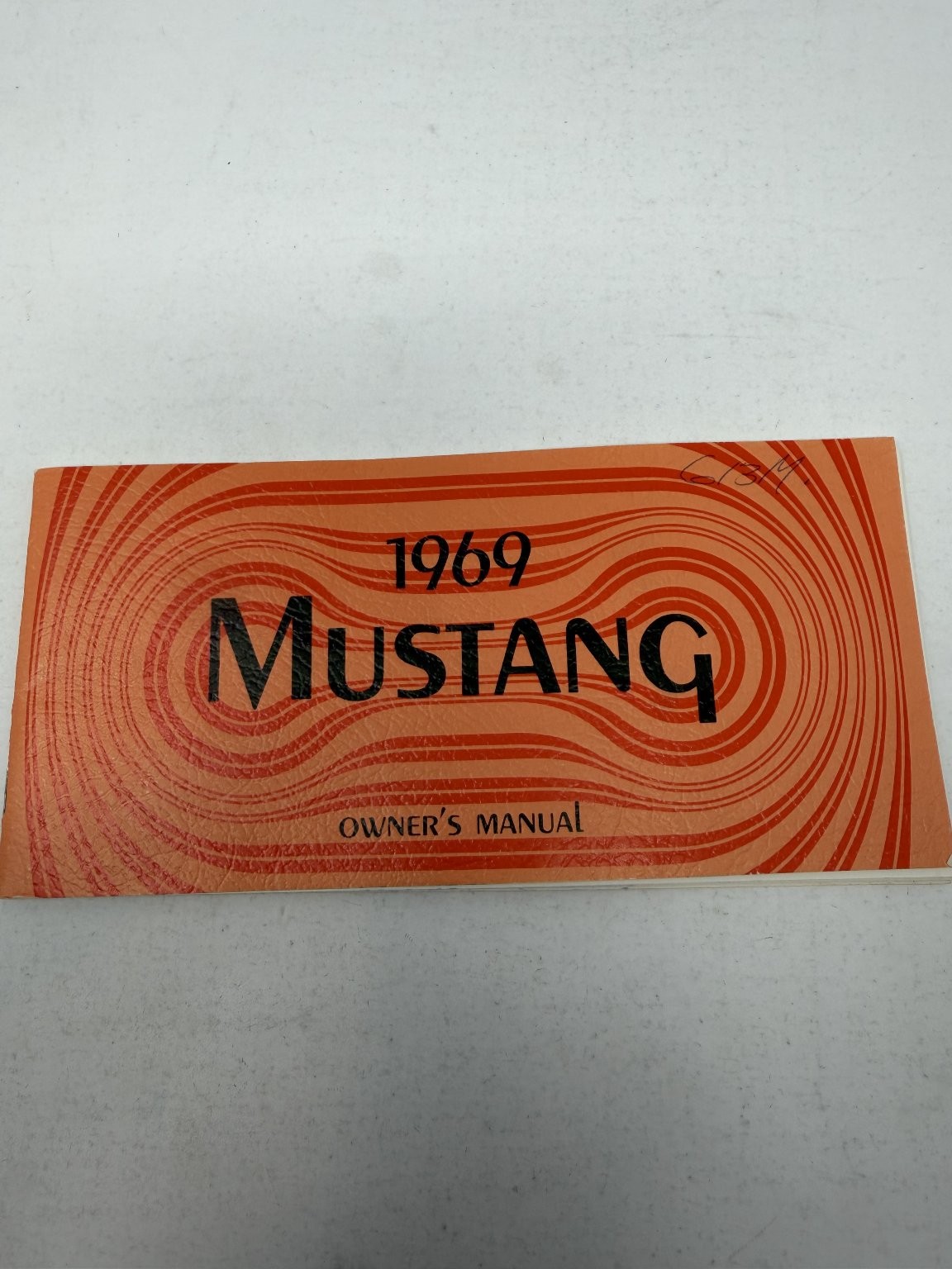 1969 Ford Mustang Owners Manual OEM First Edition - Not a Reprint