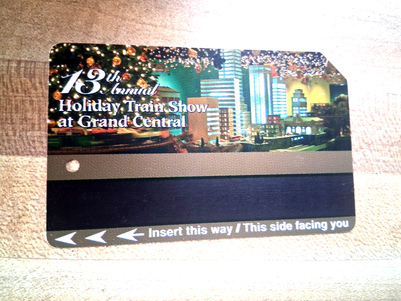 13th Annual Holiday Train Show at Grand Central Metro Card. Exp. Date 4/30/2016 13th Annual Holiday Train Show at Grand Central Metro Card. Exp. Date 4/30/2016
