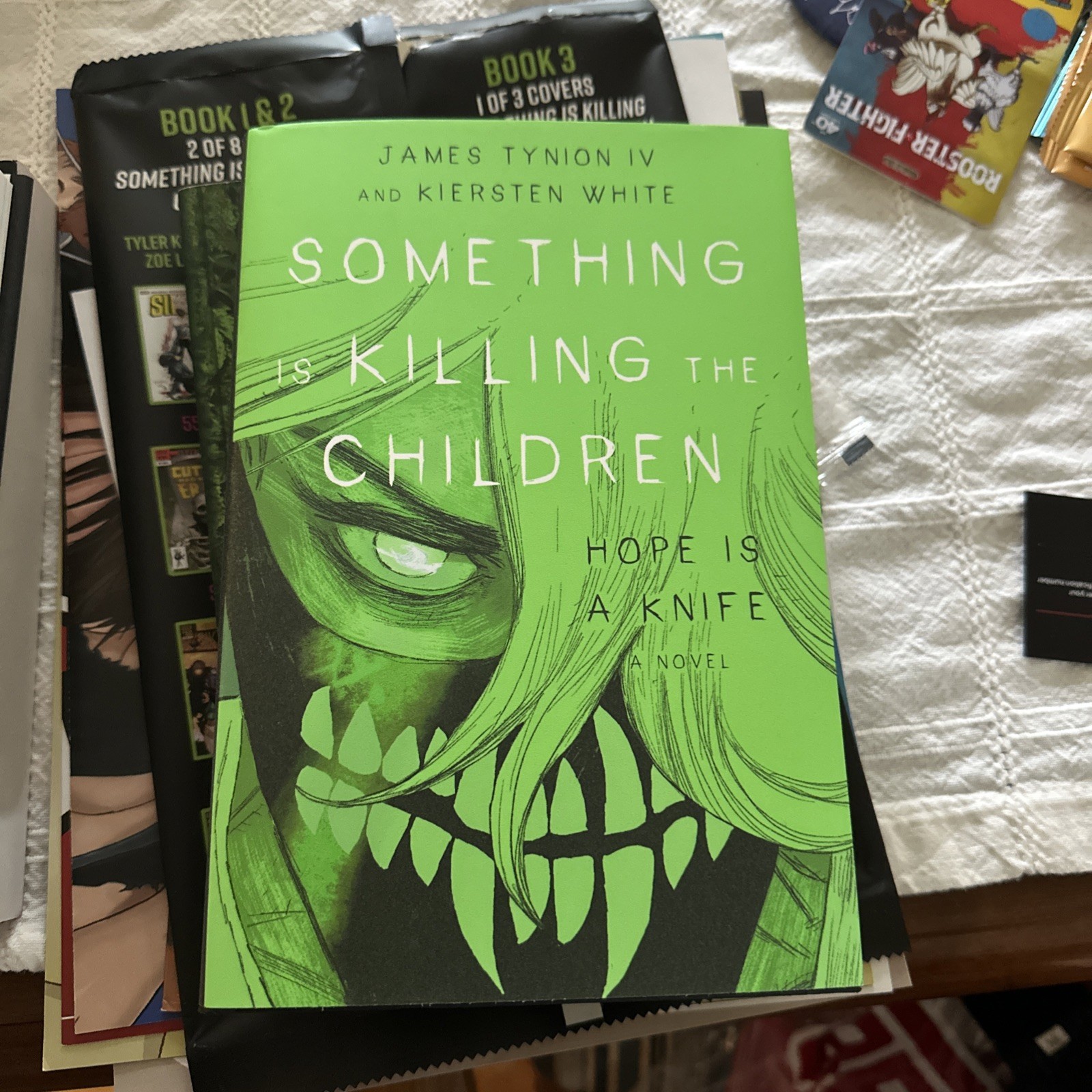 SIKTC: Hope Is a Knife : A Novel  NYCC 26 LE 200 x2 Signed Tynion & White