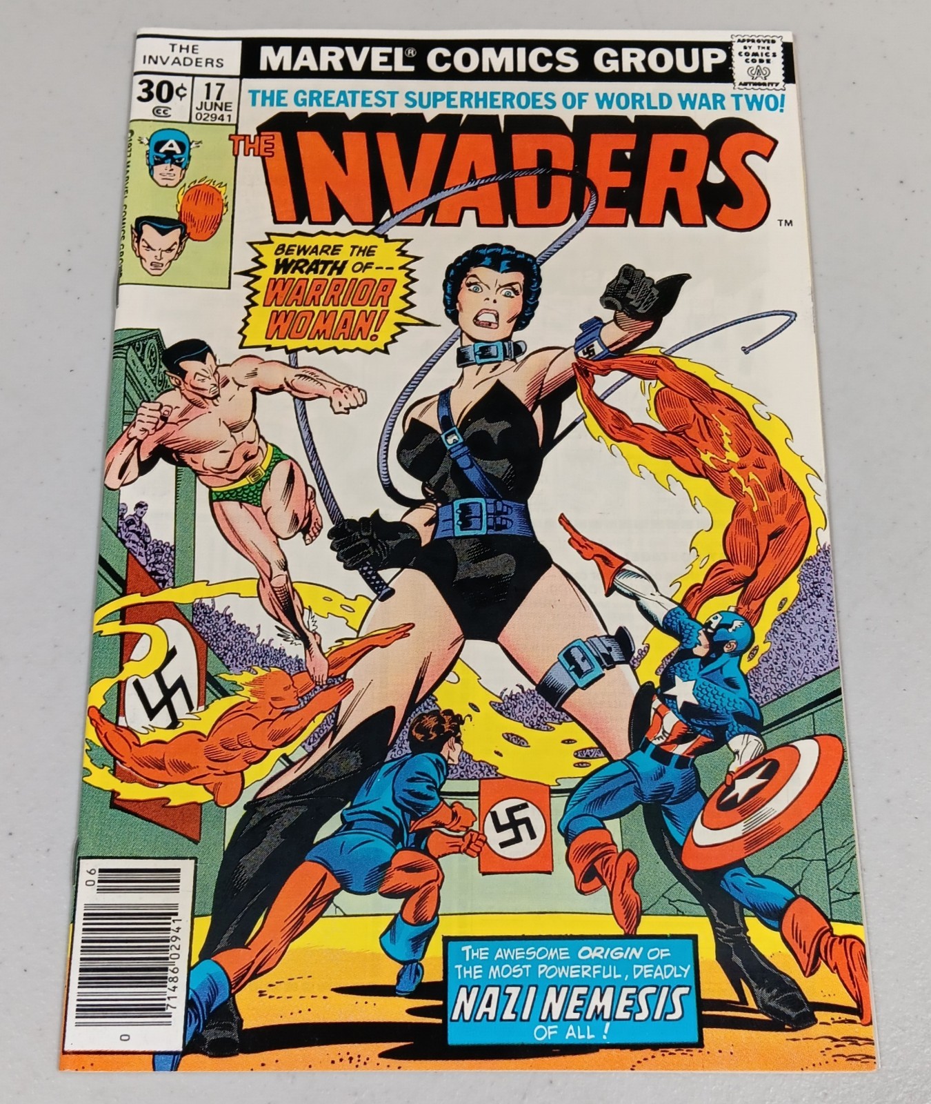 Invaders #17- First Warrior Woman