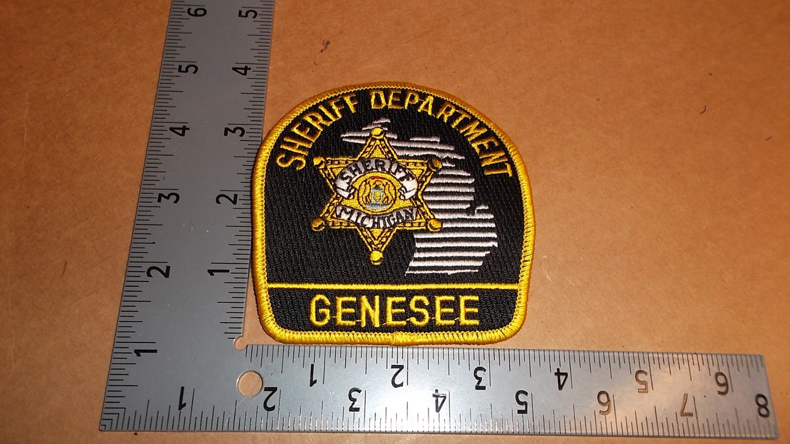 Genesee County Sheriff Department Police Patch~Michigan~MI~Brand New~Mich~ Genesee County Sheriff Department Police Patch~Michigan~MI~Brand New~Mich~