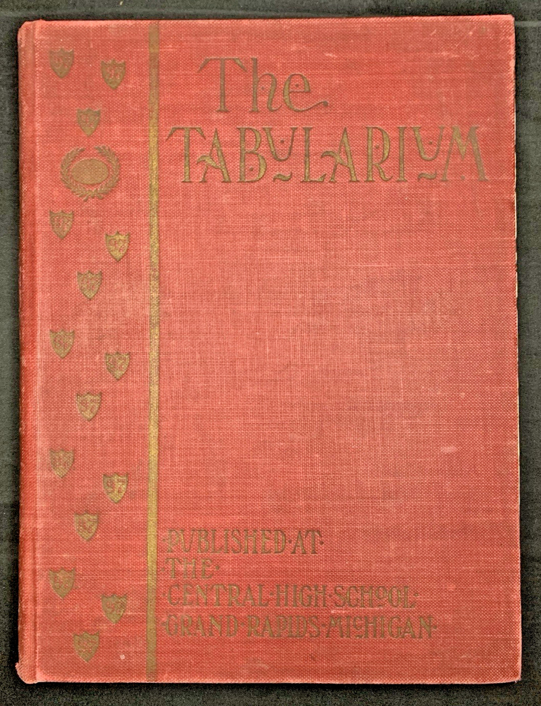 1897 The Tabularium Vol V Central High School Grand Rapids MI Secret Society HC