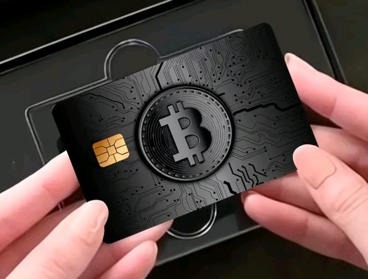 Black Bitcoin Credit Debit Card Cover Skin Sticker Small Chip Black Bitcoin Credit Debit Card Cover Skin Sticker Small Chip