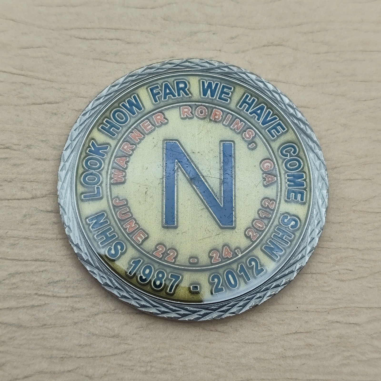 Northside High School 25 Year Reunion Challenge Coin