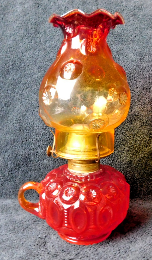 Vintage L.E. Smith Glass Amberina \ Vintage L.E. Smith Glass Amberina \