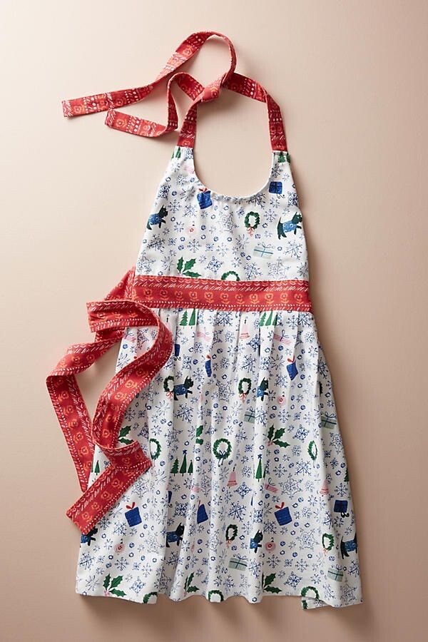 Anthropologie Jingle Bell Swing Apron-$34