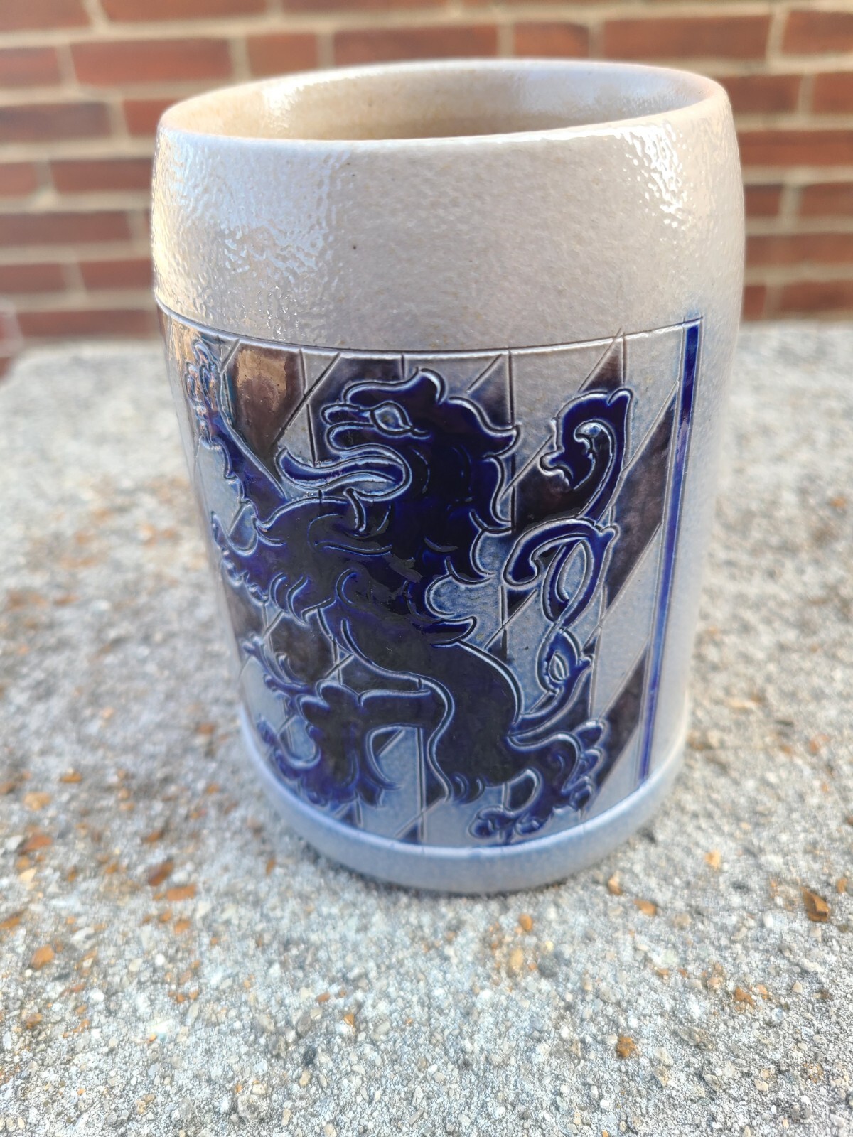 NobleSpirit VINTAGE Rampant Lion Stoneware stein/mug by Reinold Merkelbach NobleSpirit VINTAGE Rampant Lion Stoneware stein/mug by Reinold Merkelbach