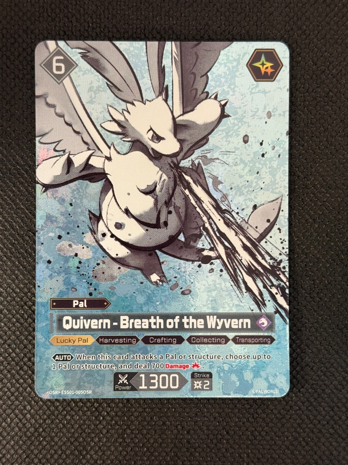 Quivern - Breath Of The Wyvern OSR ESS01-005 Palworld TCG NM