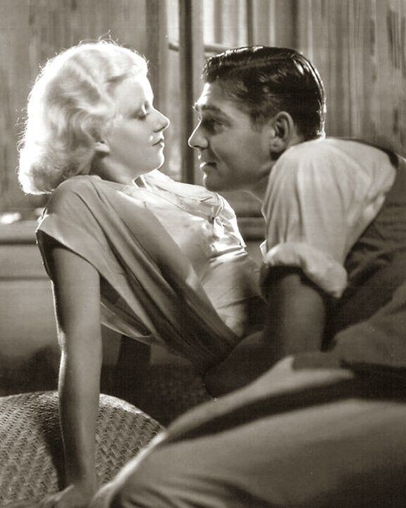 1932 Old Hollywood Actors JEAN HARLOW & CLARK GABLE RED DUST Picture Photo 8x10 1932 Old Hollywood Actors JEAN HARLOW & CLARK GABLE RED DUST Picture Photo 8x10