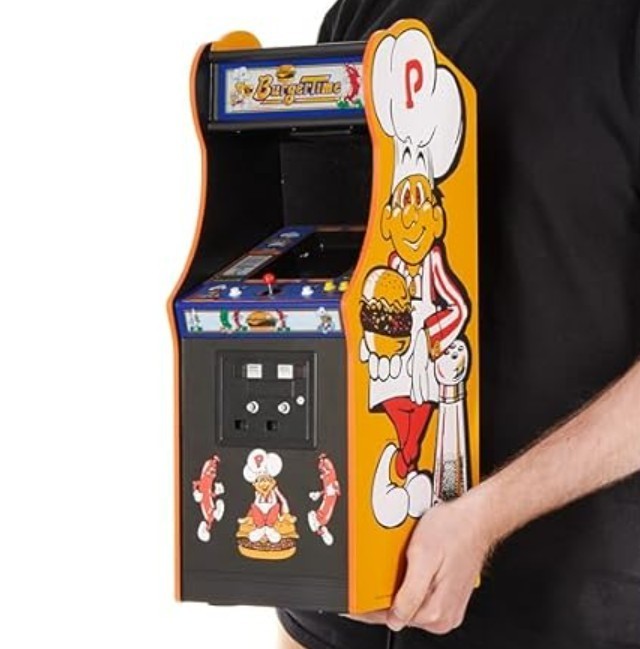 Numskull Quarter Arcades Burger Time Collector's Edition Mini Arcade Retro 1/4 S Numskull Quarter Arcades Burger Time Collector's Edition Mini Arcade Retro 1/4 S