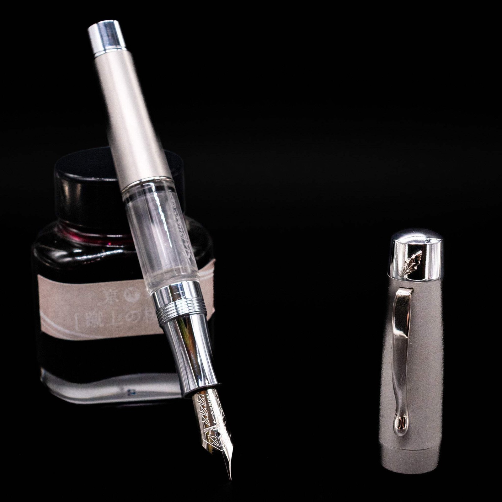 Stipula Ventidue-22 Toccoferro Iron Clear Fountain Pen