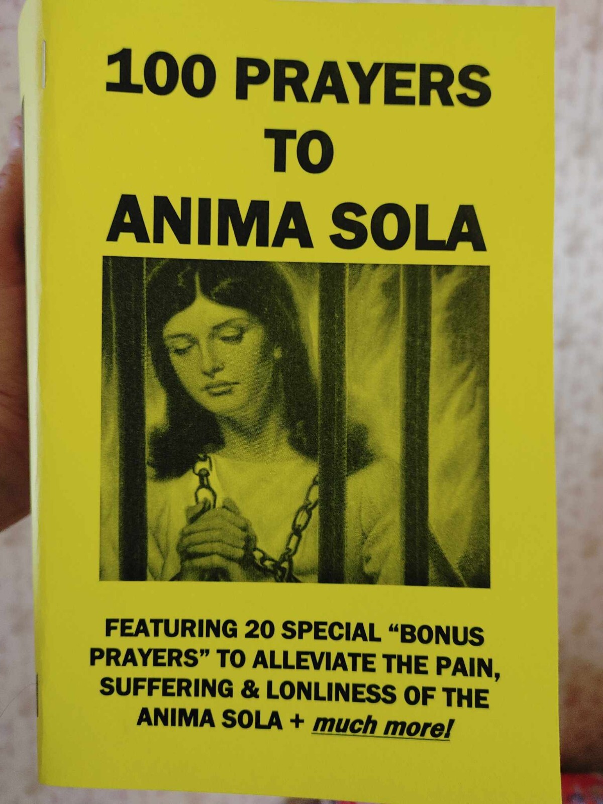 100 PRAYERS TO ANIMA SOLA - 60 page book
