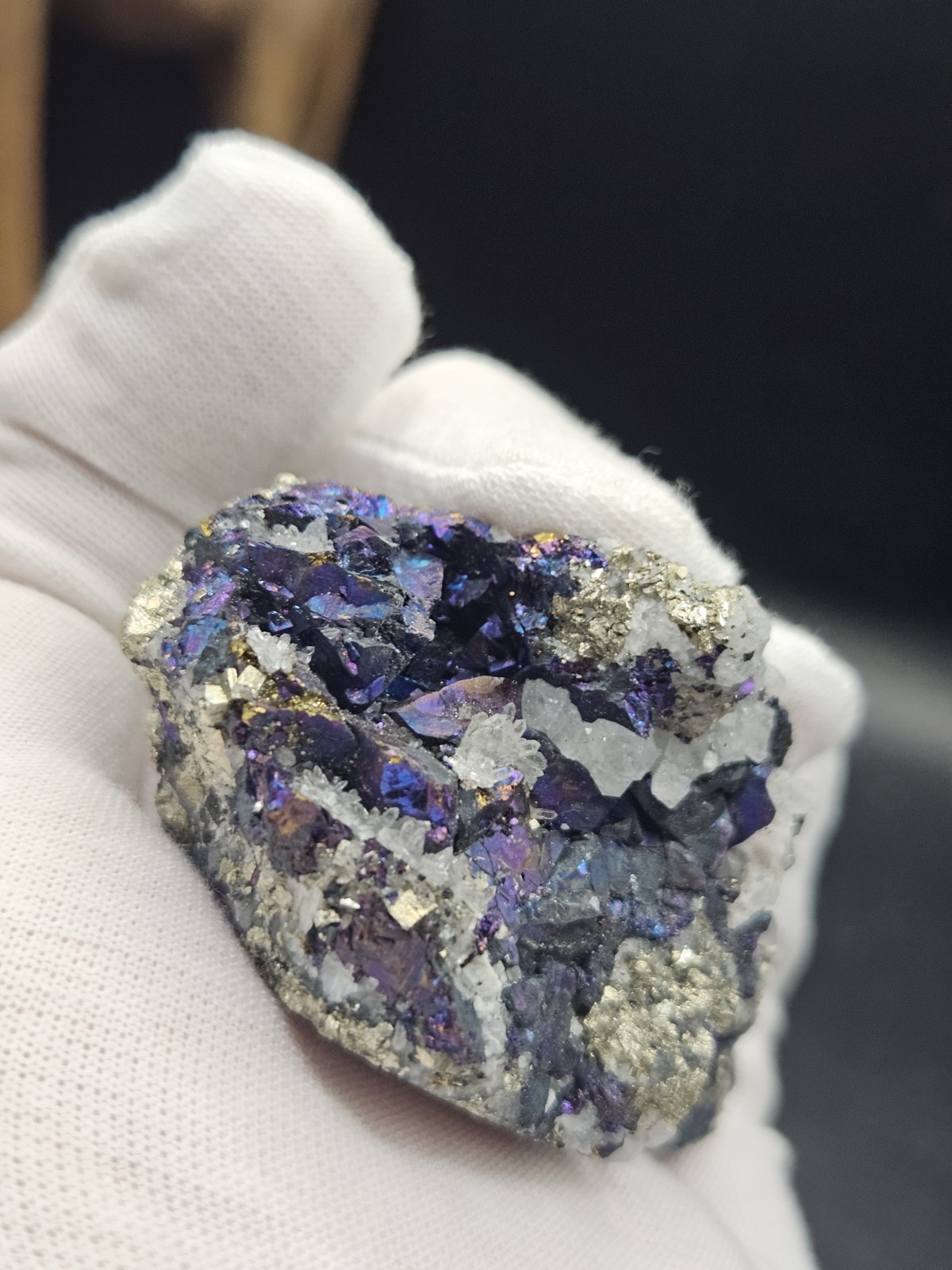 Chalcopyrite With Incredible Iridescence From Daye, Hubei, China 🇨🇳