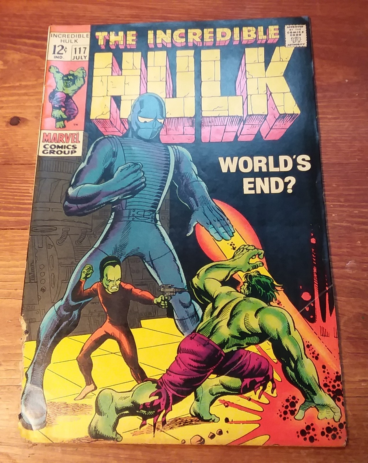 1969 The Incredible Hulk #117 - Worlds End 1969 The Incredible Hulk #117 - Worlds End
