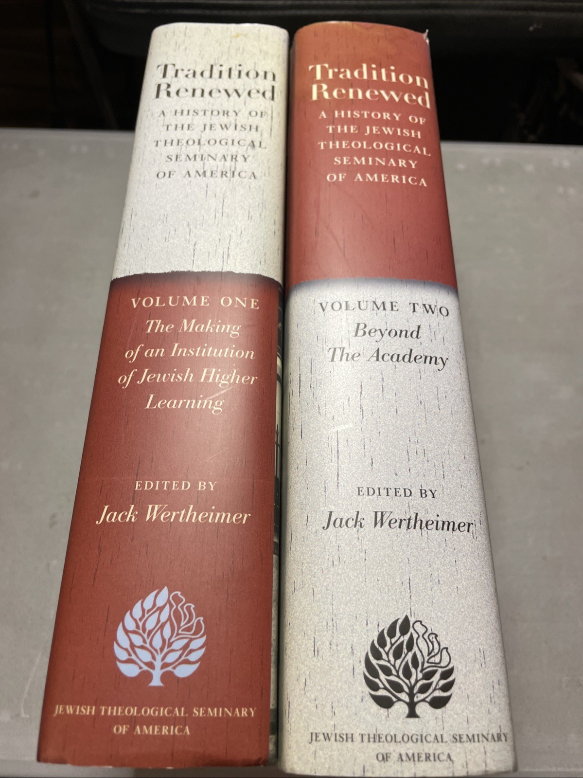 New Tradition Renewed. JTS By Jack Wertheimer H/c 2 Vol Set. Jewish Book/Sefer