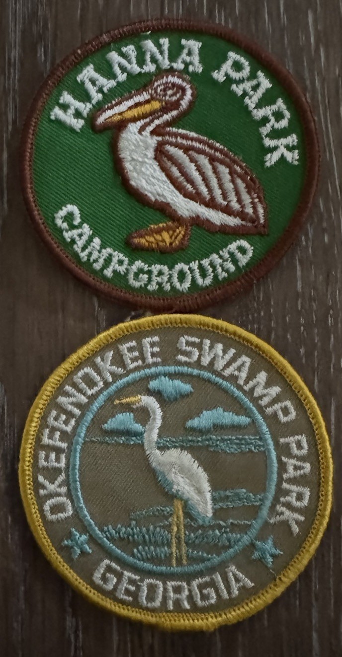 Vintage Hanna & Okefenokee Swamp Parks Patches $6 For Both Patches Exc Price Vintage Hanna & Okefenokee Swamp Parks Patches $6 For Both Patches Exc Price