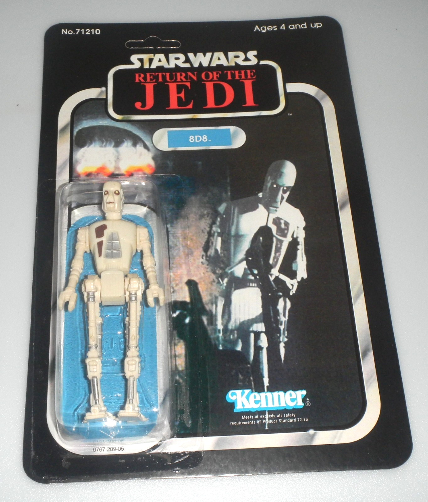 RECARDED 1983 8D8 Droid Star Wars ROTJ 100% Complete Vintage Action Figure Lot