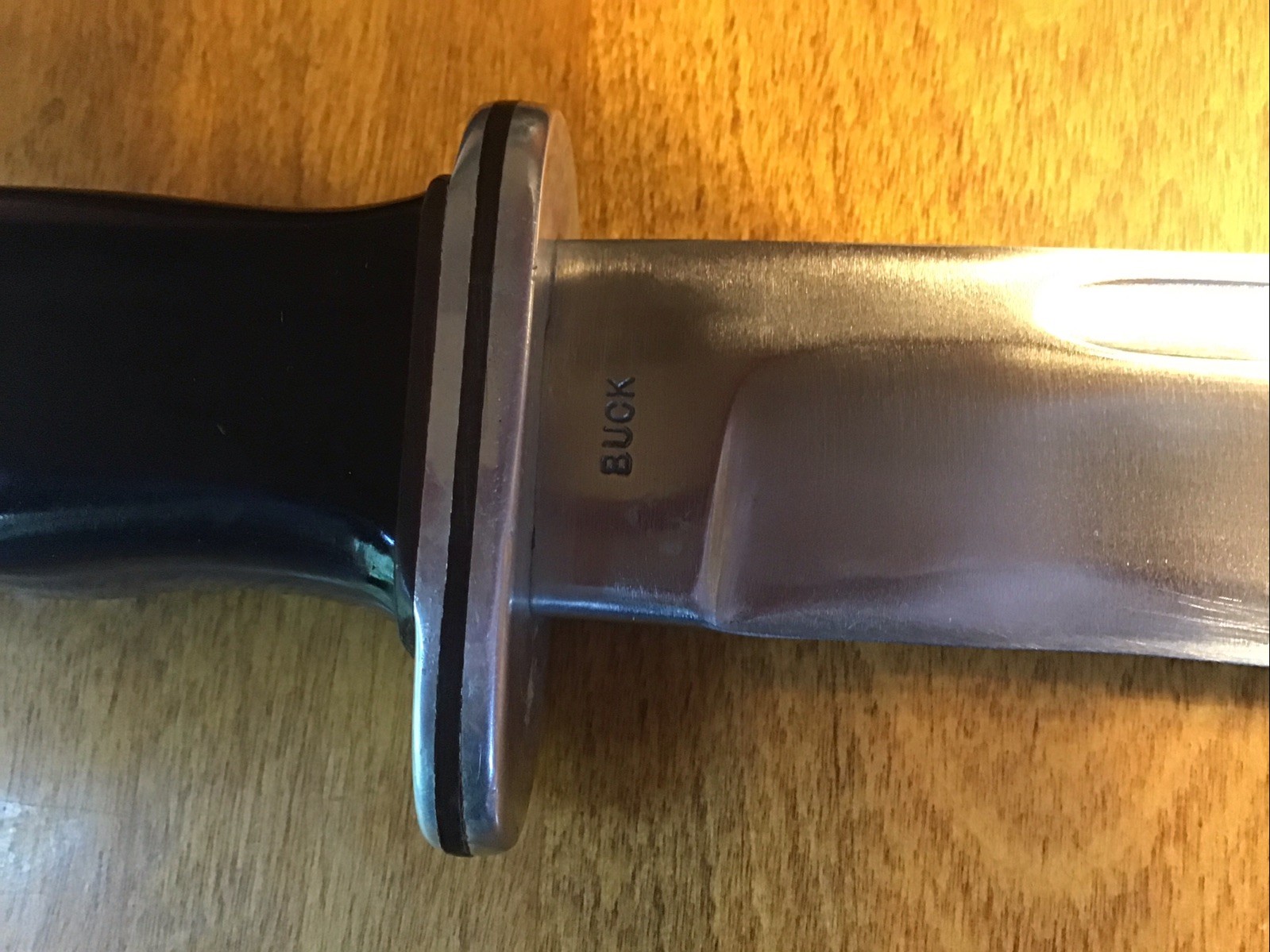 Vintage Buck 120 Knife 1 Line Tang Stamp 1961-67 Sheath